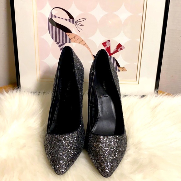 Forever 21 Glitter Heels - Picture 1 of 7